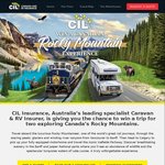 Win a Canadian Rocky Mountain Experience for 2 Worth $26,881 from CIL
