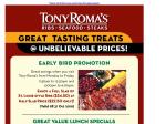 [SYD] Tony Romas Full Slab of St Louis ($34.50) for Half Slab Price ($22.50)