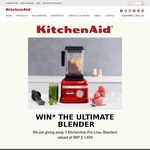 Win 1 of 3 KitchenAid Pro Line® Blenders Worth $1,499 from Kitchenaid