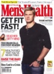 Means health/Womens health subscription $13 per 3 issues.