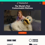 $150 off a Sleeping Duck Mattress (Free Delivery)