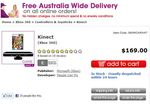Xbox 360 Kinect - $169 free delivery Australia wide @ www.game.com.au