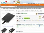 Non Original Slim 250GB Hard Drive for Xbox 360 $53US delivered