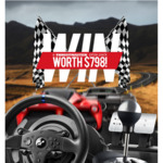 Win a Thrustmaster T300 RS GT Edition Racing Wheel & TH8A Gearbox Worth $798 from Scorptec