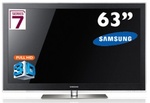 Samsung Plasma Sale - 63" Series 7 3D TV + FREE Ship + 2 X Glasses - $2,999 - ENDS 5PM FRI