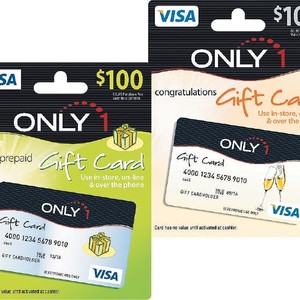 Only1 Branded Visa 100 Gift Card 100 Woolworths Save 5 95