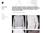 Men's shirts by Lone Wolf Company 30% off - from US$ 51.30 posted