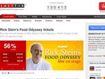 50% off tix to Rick Stein's Food Odyssey in Perth. 29 & 30 March. Was $139. Now $69.