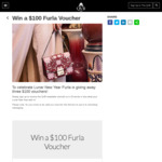 Win 1 of 3 $100 Furla Vouchers from QVB [NSW]