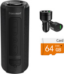 Tronsmart Element T6 Plus 40W Bluetooth Speaker, 3 Port QC3.0 Car Charger, 64GB MicroSD Card $69.99 US (~$97.97 AU) @ GeekBuying