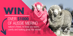 Win $1000 Worth of Australian Merino Products from Sherpa
