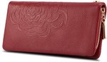 20% off Kattee Women’s Leather Wallet with Flower-Embossed $26.39 + Delivery (Free with Prime/ $49 Spend) @ Kattee Amazon AU