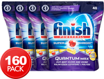 4 x 40pk Finish Quantum Max Powerball Super Charged Dishwashing Tabs $35 Delivered ($0.22 Each) @ Catch