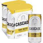 Cascade Mixer Cans 4 Pk (Tonic, Lime Soda, Lemon Lime Bitters, Dry Ginger, Ginger Beer) $2 @ Woolworths