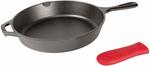 Lodge 10.25" Cast Iron Skillet with Silicone Hot Handle Holder $29.68 + $30.15 Delivery (Free with Prime) @ Amazon US via AU