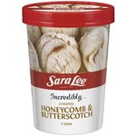 ½ Price Sara Lee Ice Cream 1L Varieties $4.50, 15% off iTunes Gift Cards @ Coles