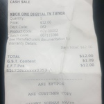 [NT] Xbox One Digital TV Tuner $12 at Harvey Norman (Darwin) / $29.95 (Online)