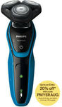 Philips AquaTouch Comfort Cut Shaver: Blue/Black S5050 $55.20 Delivered @ Myer eBay