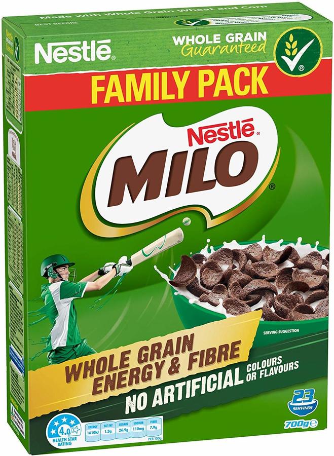 milo breakfast bar