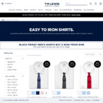 3 Easy-to-Iron Shirts for $99 Delivered, $10 off Chino @ T.M.Lewin
