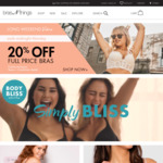 20% off Full Priced Bras, Free Shipping over $99, + $10 Welcome Voucher with Signup @ Bras N Things