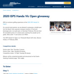 Win an Exclusive Golfing Experience at the 2020 ISPS Handa Vic Open (Barwon Heads, VIC) from City of Greater Geelong