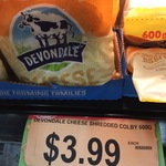[WA] Devondale Colby Shredded Cheese 600g $3.99 ($6.65/kg) | Cadbury Chocolate Blocks 2 for $5 @ Spudshed