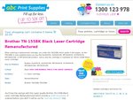 Brother TN-155BK Black Laser Cartridge Remanufactured $60 +Delivery