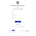 MUBI Film Schools Program - Free Access for Students (Edu Email Req) @ MUBI