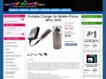 $1 Portable Charger 4Mobile Phone, MP3/4 Player, GPS + $7.99 shipping@GetDirect.com.au
