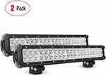 Nilight LED Light Bar Nilight 20" 126w 2 Pack $56.47 Delivered @ Amazon AU