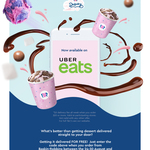 Free Delivery at Baskin-Robbins via Uber Eats - Orders Over $20