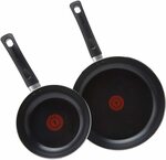 [Prime] Tefal Taste 20cm/ 28cm Twin Pack Frying Pan Set $27.50 Delivered @ Amazon UK via AU