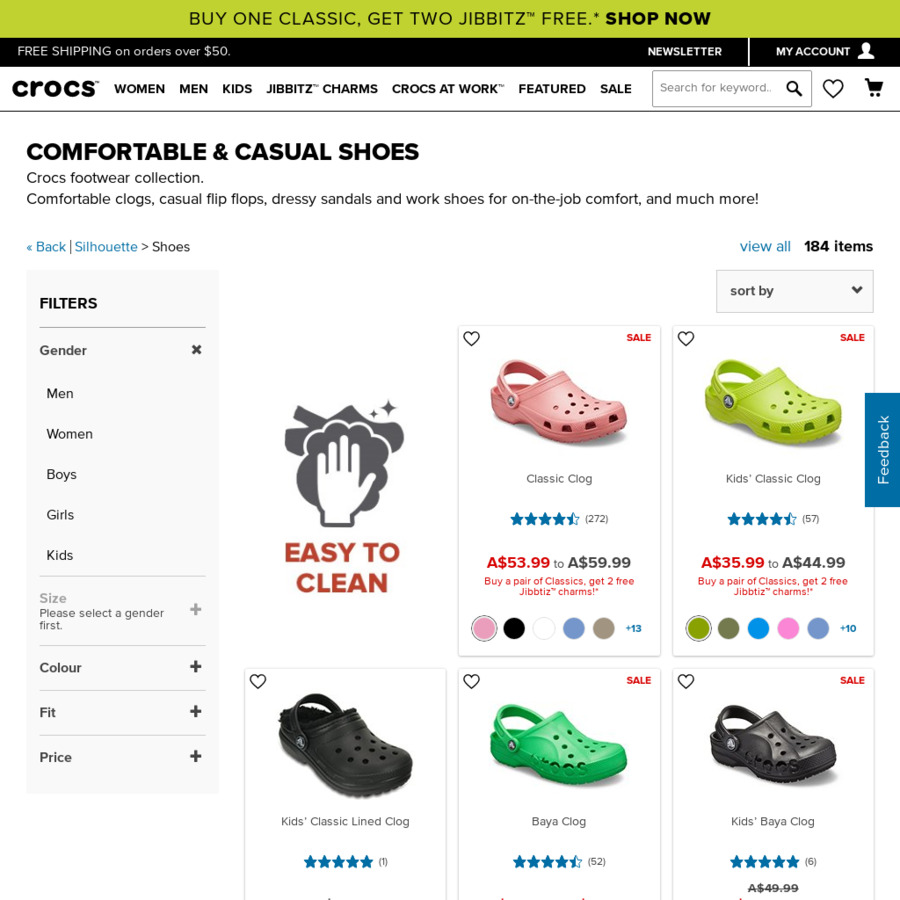 Crocs ozbargain clearance