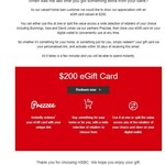 Free $200 Prezzee Voucher for Existing HSBC Home Loan Customers