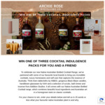 Win 1 of 3 Cocktail Indulgence Packs Worth Up to $1,500 from Archie Rose