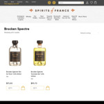 15% off Brocken Spectre Gin 500mL: "Gin for Tonic" $64.43, "Summer Gin" $81.35 + Shipping from $9.95 @ Spirits of France