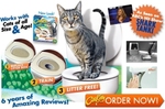 20% off - Ditch Your Dirty Litter Box! Cat Toilet Training Kit - FREE DELIVERY $23.99
