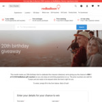 Win 1 of 5 $100 Vouchers from RedBalloon