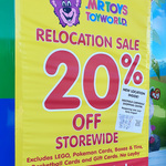 [QLD] 20% off Storewide (Excl. Lego, Pokemon, Boxes, Tins, Basketball & Gift Cards) @ Mr Toy's Toyworld Carindale