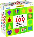First 100 Shapes & Opposites Puzzle Cards $5.00 (RRP $13.64) + Delivery ($0 with Prime/ $39 Spend) @ Amazon AU