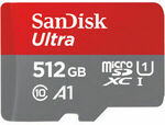 SanDisk 512GB Ultra Micro SDXC $90.67 ($88.40 with eBay Plus) Delivered @ Ninja.buy eBay