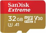 SanDisk Extreme 32GB MicroSD Card for Mobile Gaming $6 + Delivery ($0 with Prime) @ Amazon AU