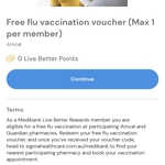 Medibank live better free flu vaccination voucher