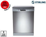 Stirling 12 Plate Stainless Steel Dishwasher $299 @ ALDI