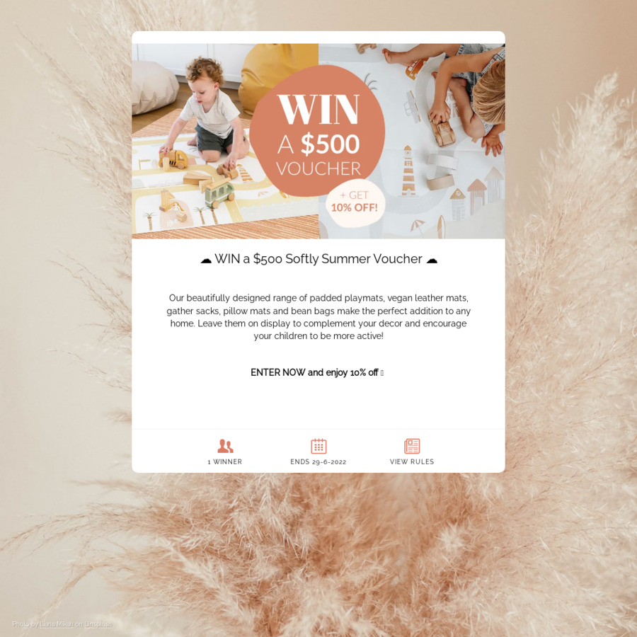 Win a $500 Softly Summer Voucher from Softly - OzBargain Competitions