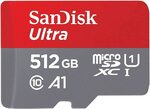 SanDisk 512GB Ultra microSDXC $85.99 / $80 without SD Card Adapter Delivered @ Sunwood via Amazon AU