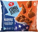 Tegel Take Outs Nashville Style Portions 1kg $2.80 (Selected Stores) @ Woolworths