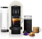 [eBay Plus] Nespresso Vertuo Plus White Round Top Coffee Machine & Aeroccino3 Frother $149 Delivered @ Nespresso eBay