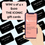 Win 1 of 4 $100 ICONIC Gift Cards from The Squiz